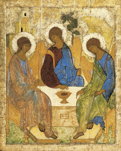 La Trinità o Ospitalità di Abramo (Andrej Rublëv - 1422)