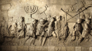 Sacco di Gerusalemme (rilievo dall'Arco di Tito a Roma)